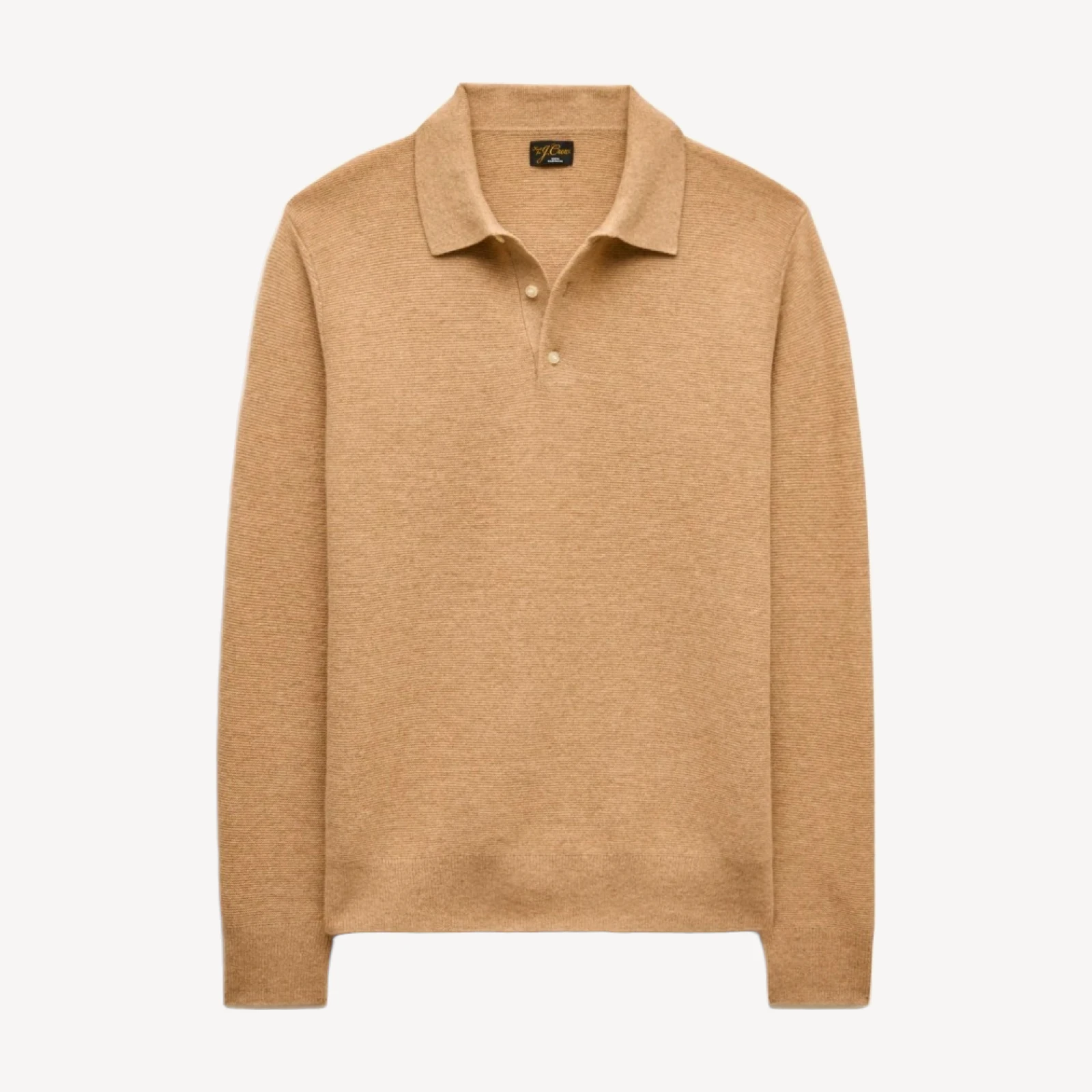 Cashmere sweater-polo