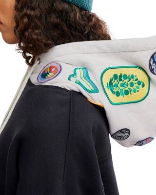 Free People Final Call Patch Hoodie