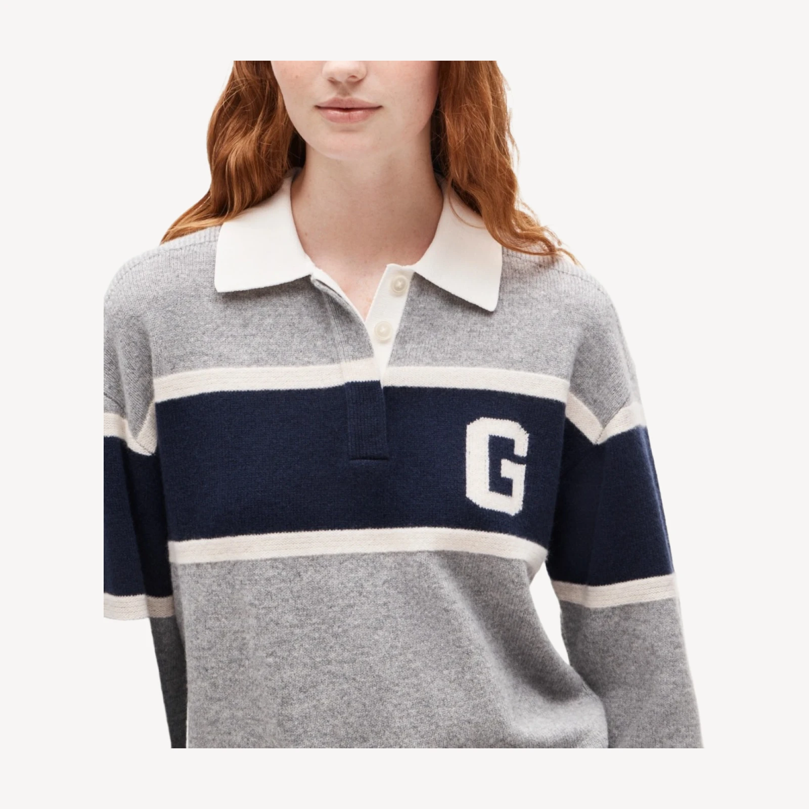 '47 x J.Crew vintage wool Georgetown rugby
