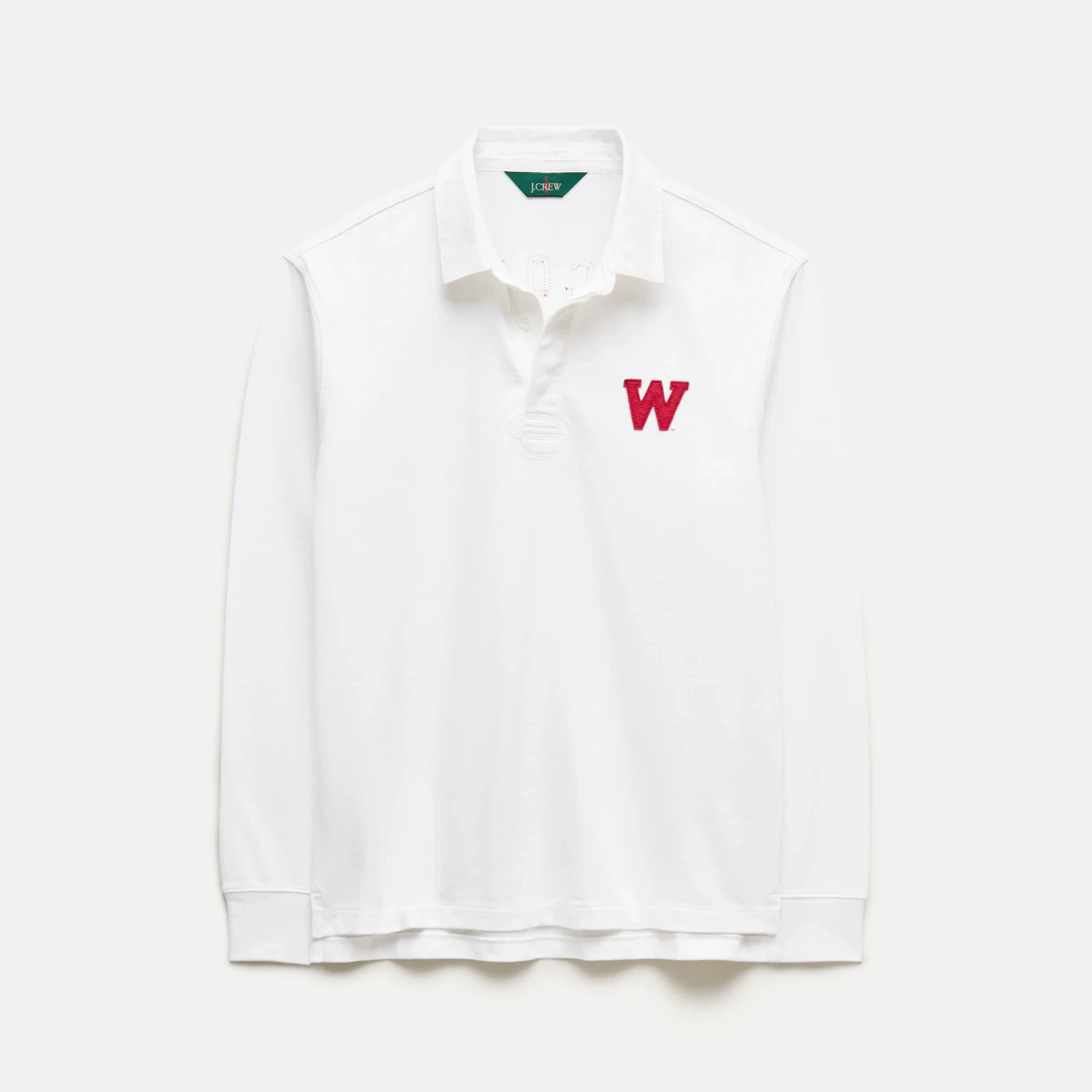 '47 x J.Crew Wisconsin rugby shirt