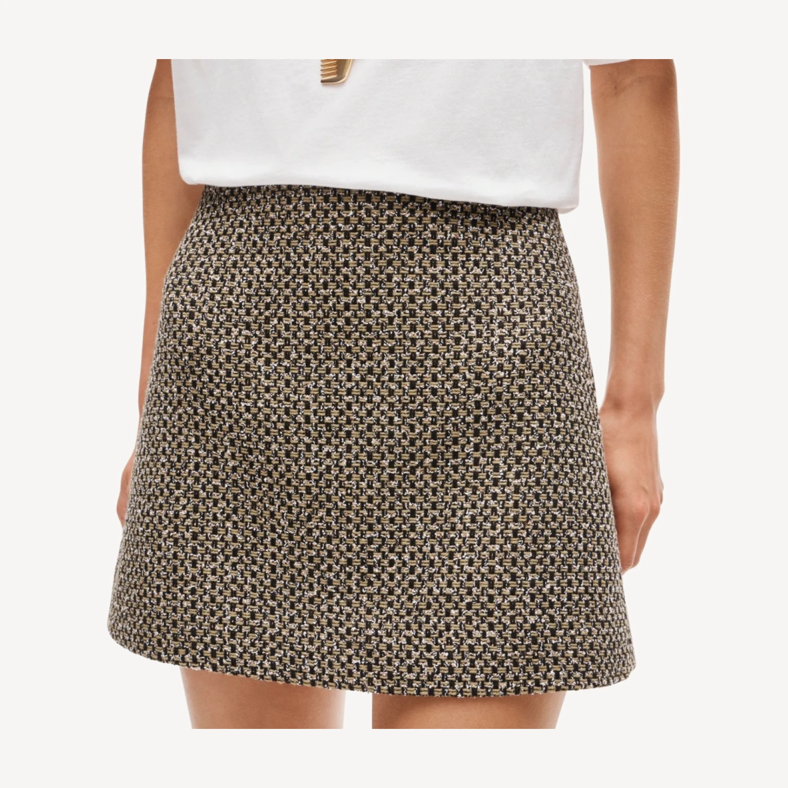 Fairfax mini skirt in tweed