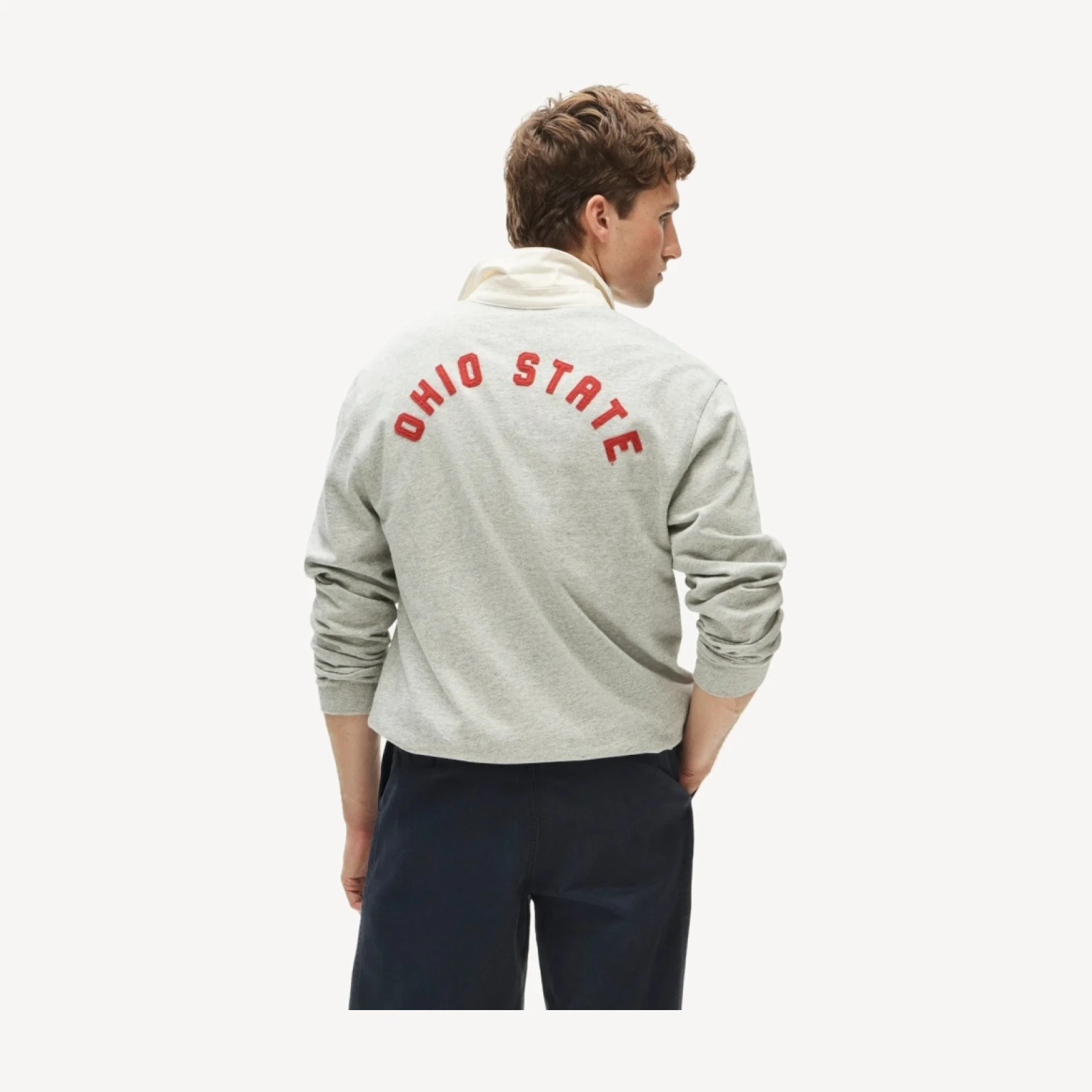 '47 x J.Crew Ohio State rugby shirt