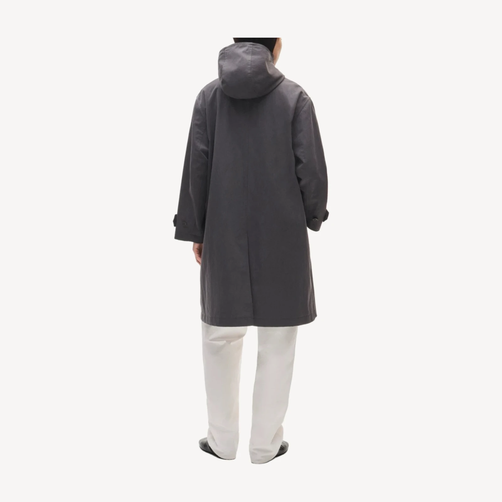 Soho car coat in cotton-blend