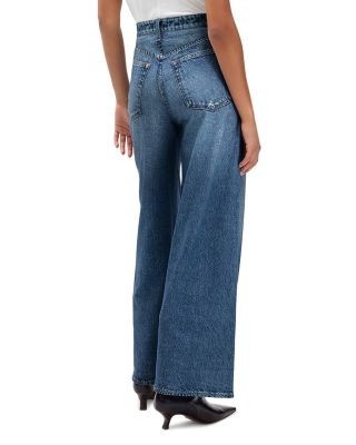 rag & bone Miramar Sofie Wide Leg Jeans in Venice