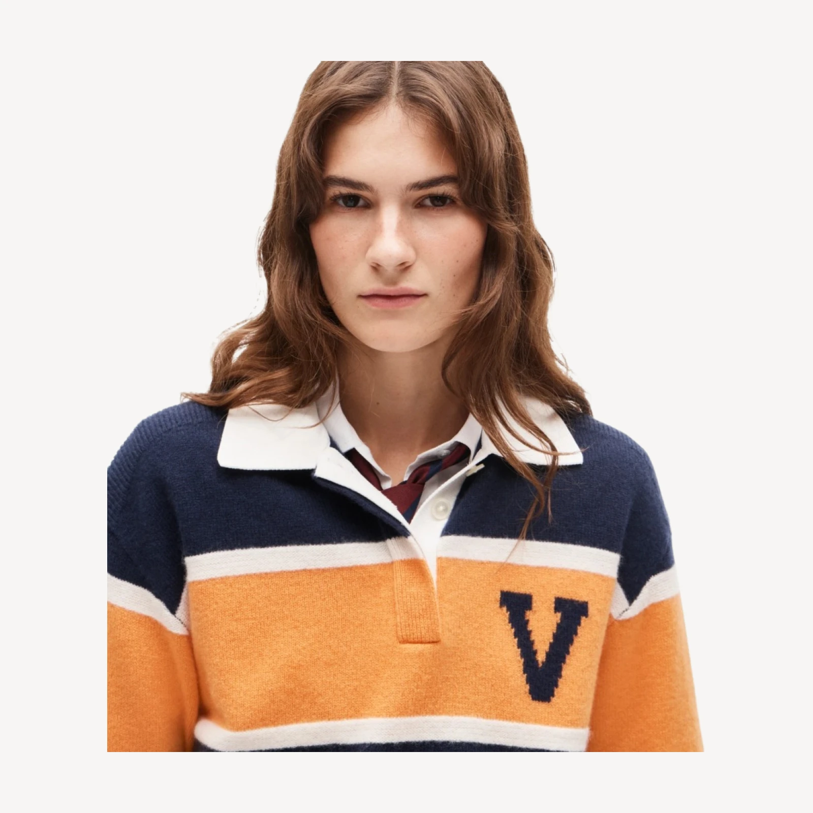 '47 x J.Crew vintage wool University of Virginia rugby