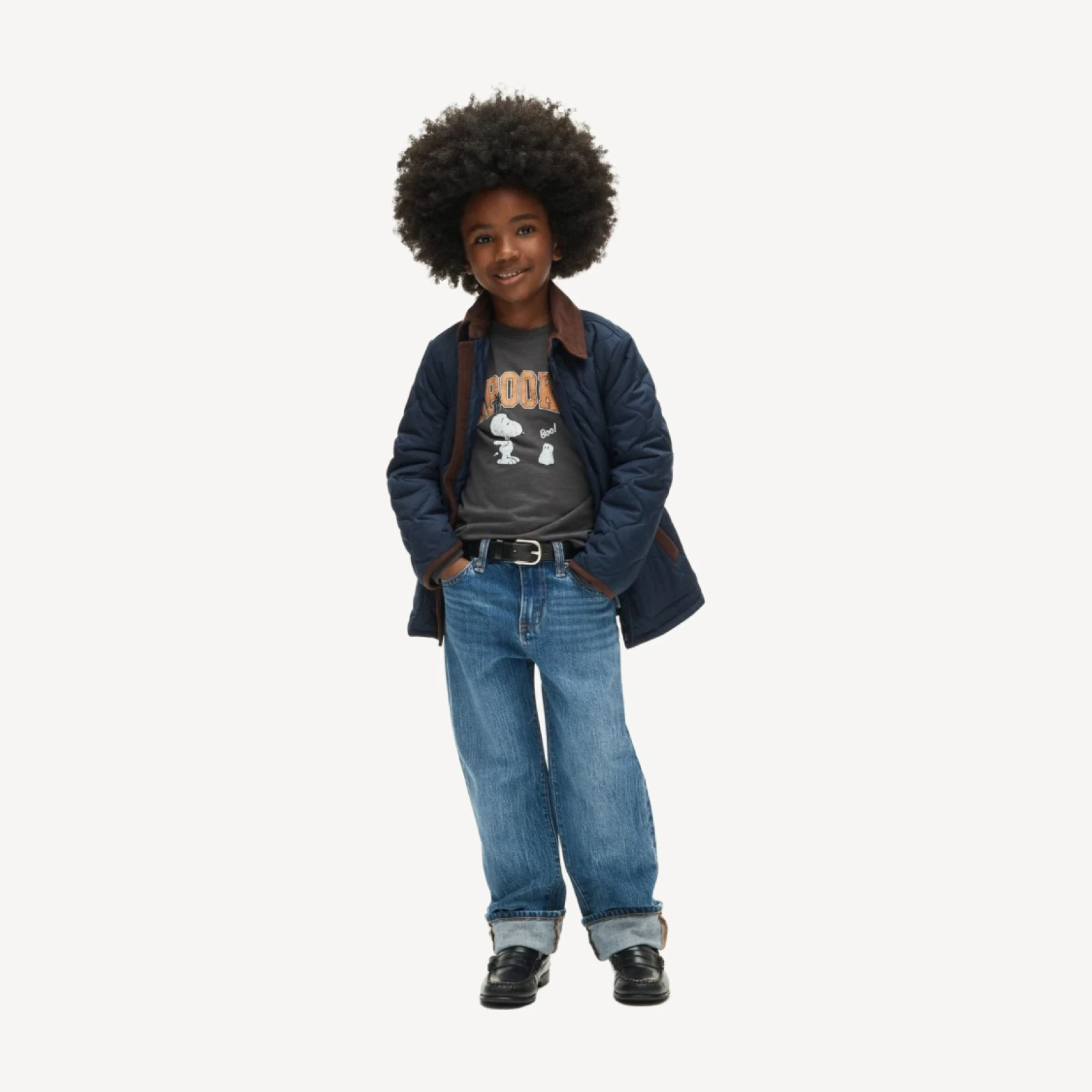 Peanuts® x Crewcuts kids' "Spooky Snoopy" graphic T-shirt
