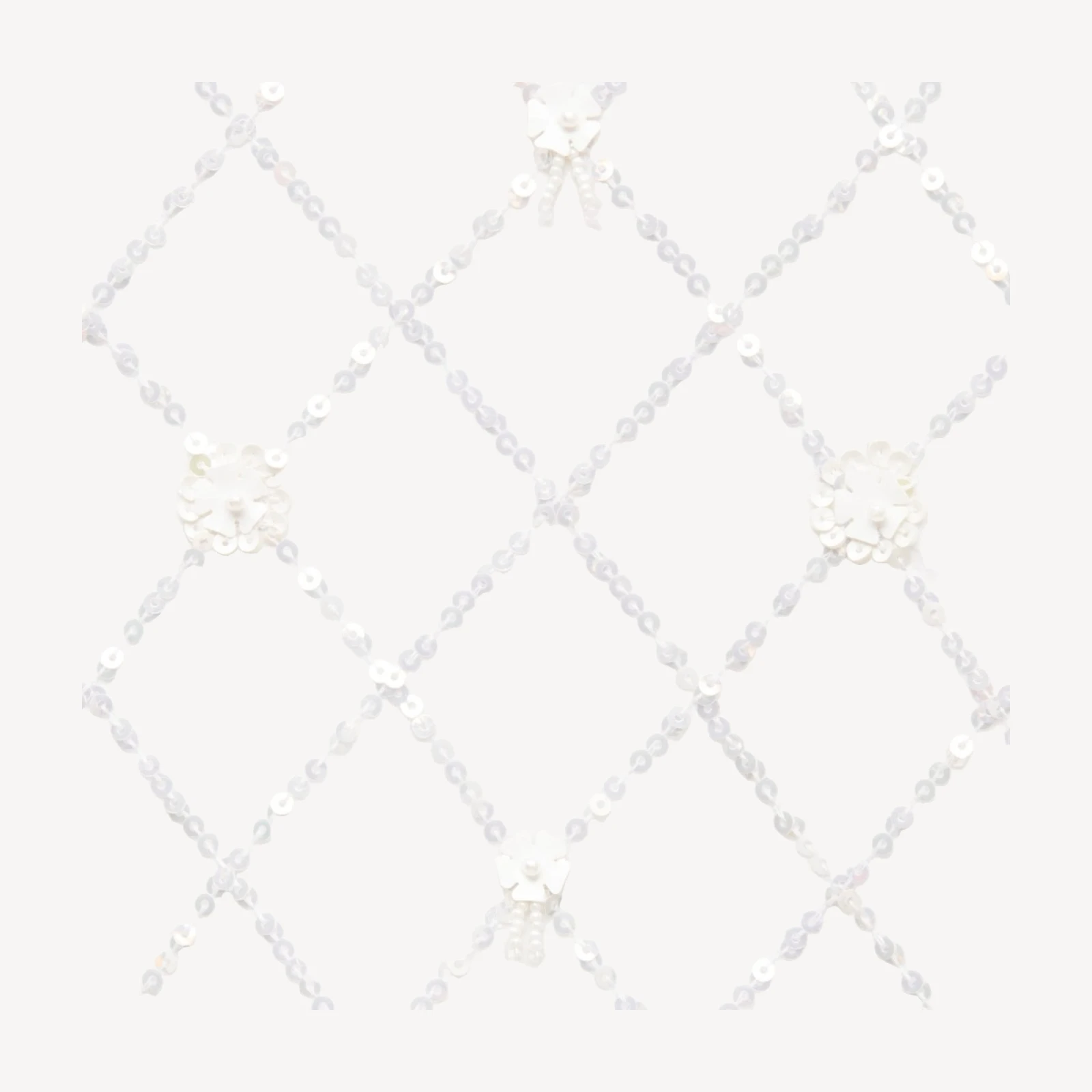 Girls' short-sleeve lattice-sequin T-shirt