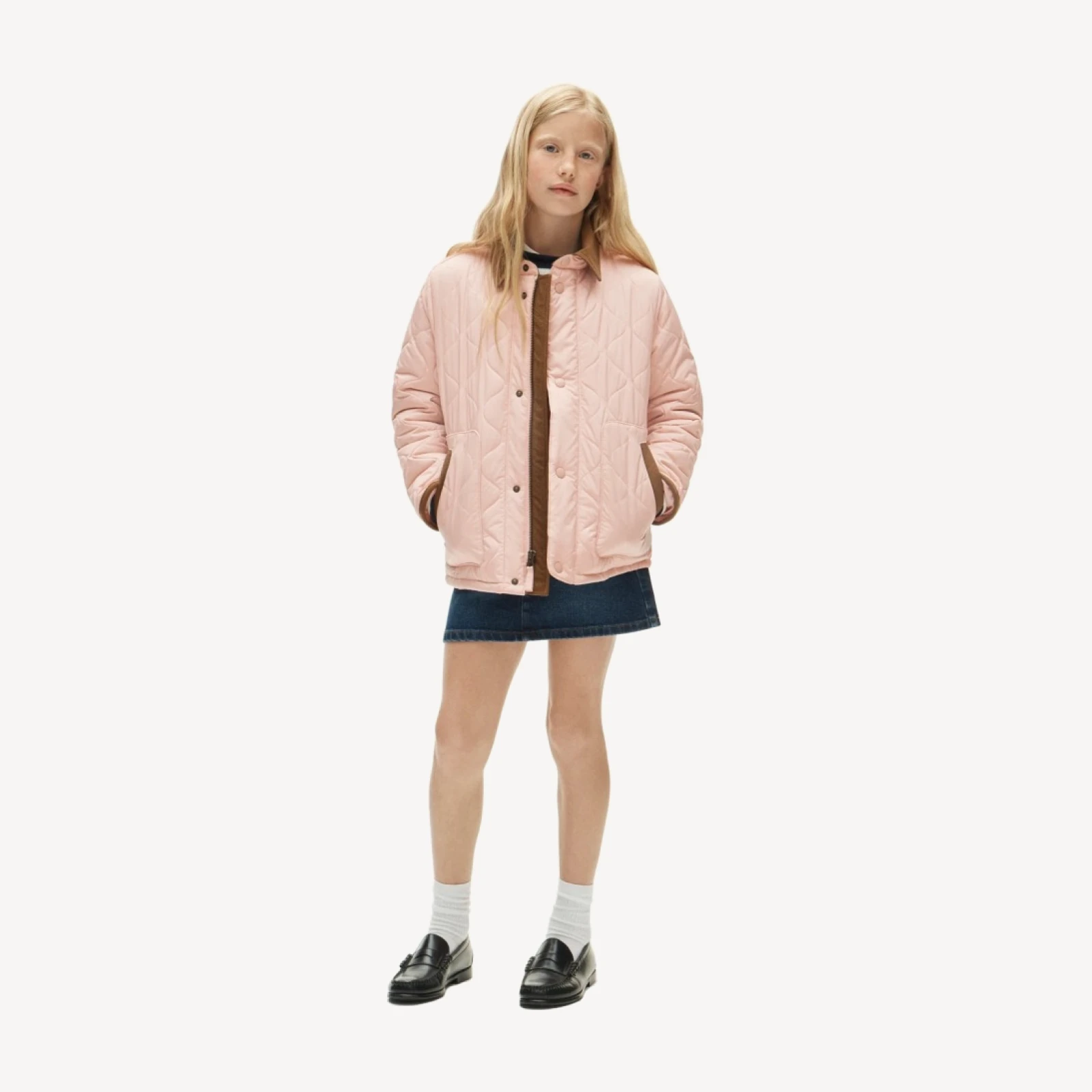 Girls' Sussex quilted jacket