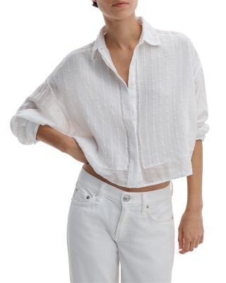 rag & bone Marin Long Sleeve Combo Shirt