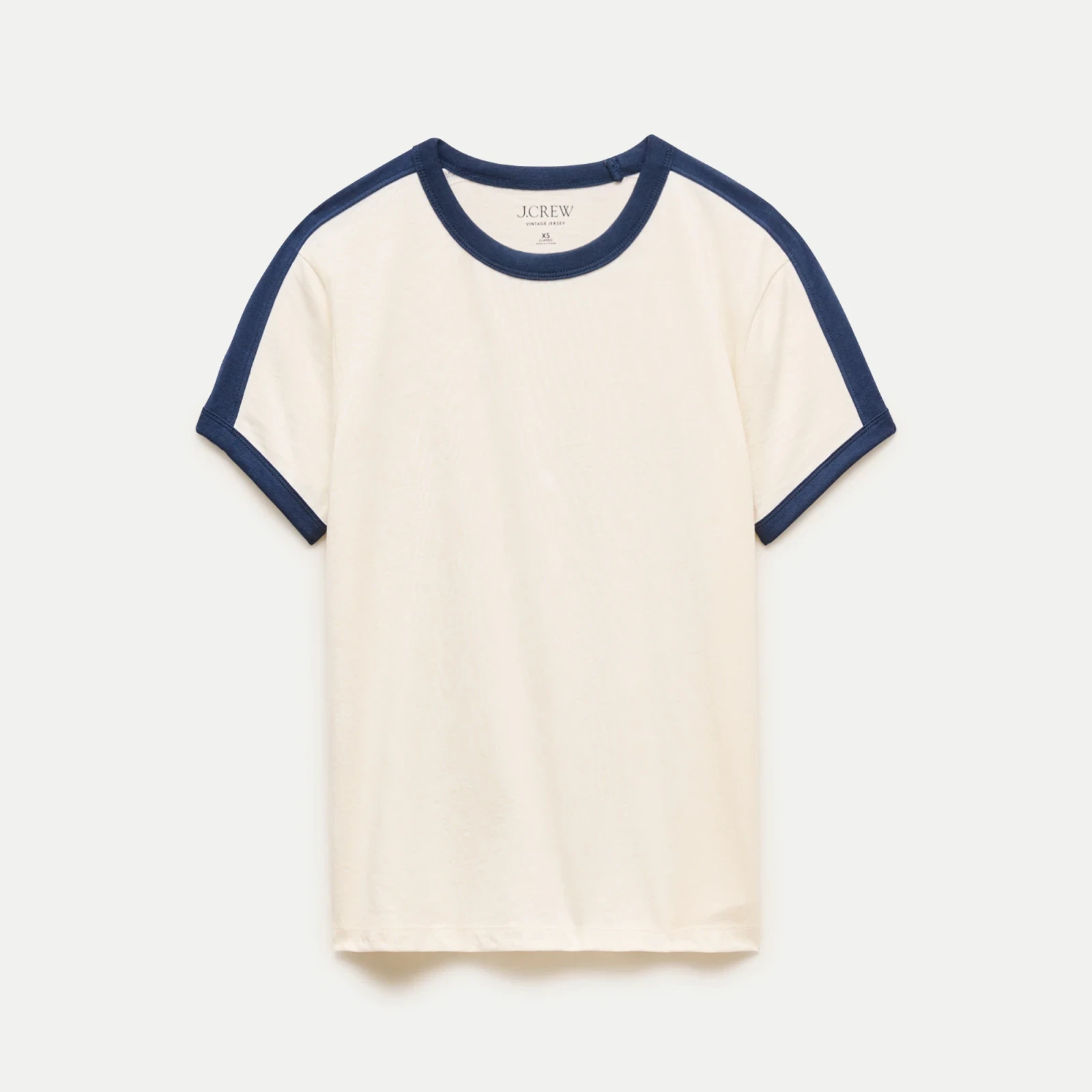 Vintage jersey relaxed contrast T-shirt