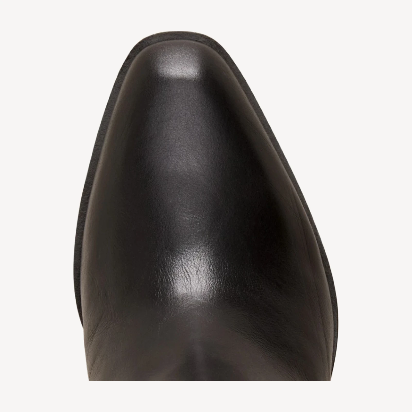 Western knee-high boots in leather