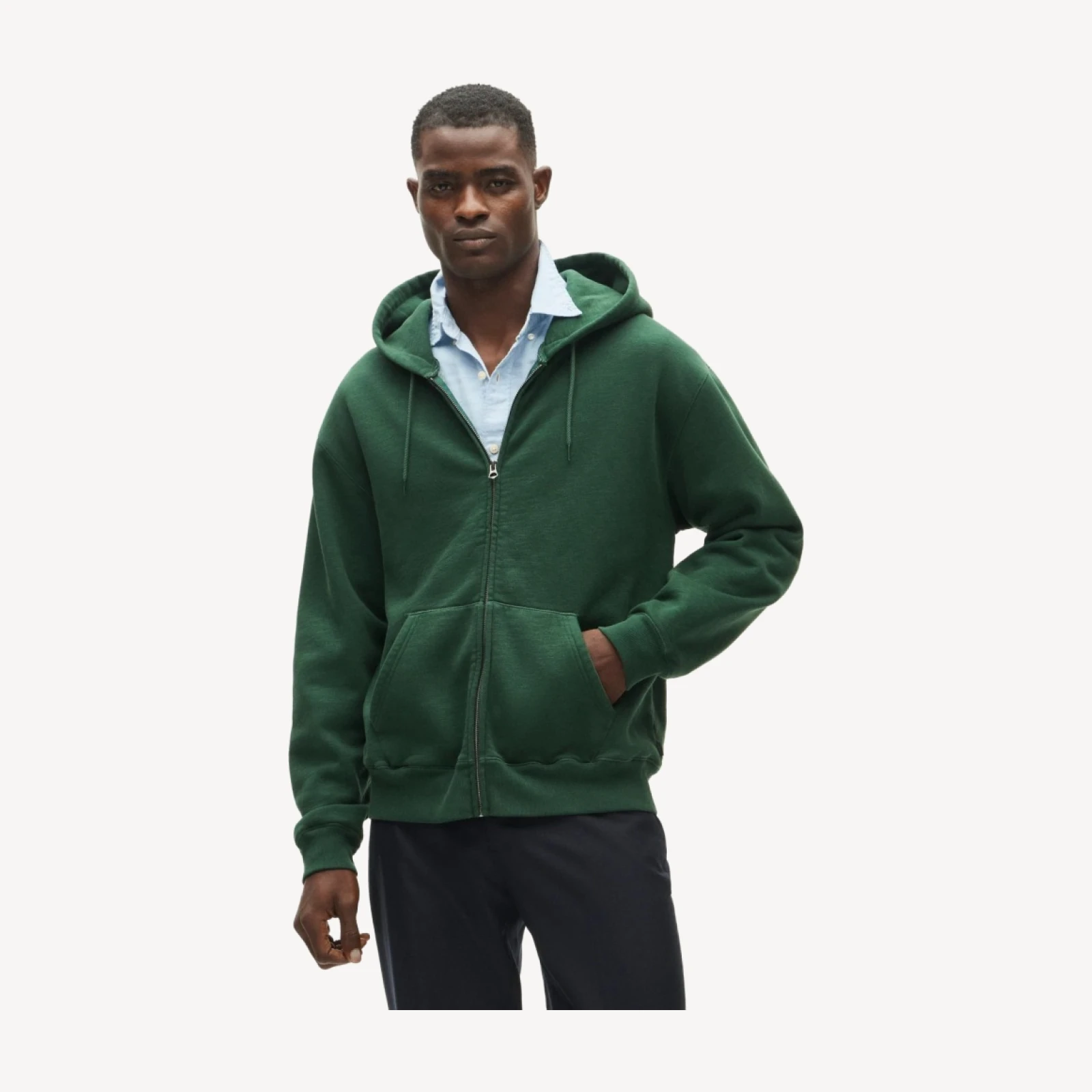 '83 fleece full-zip hooded sweatshirt