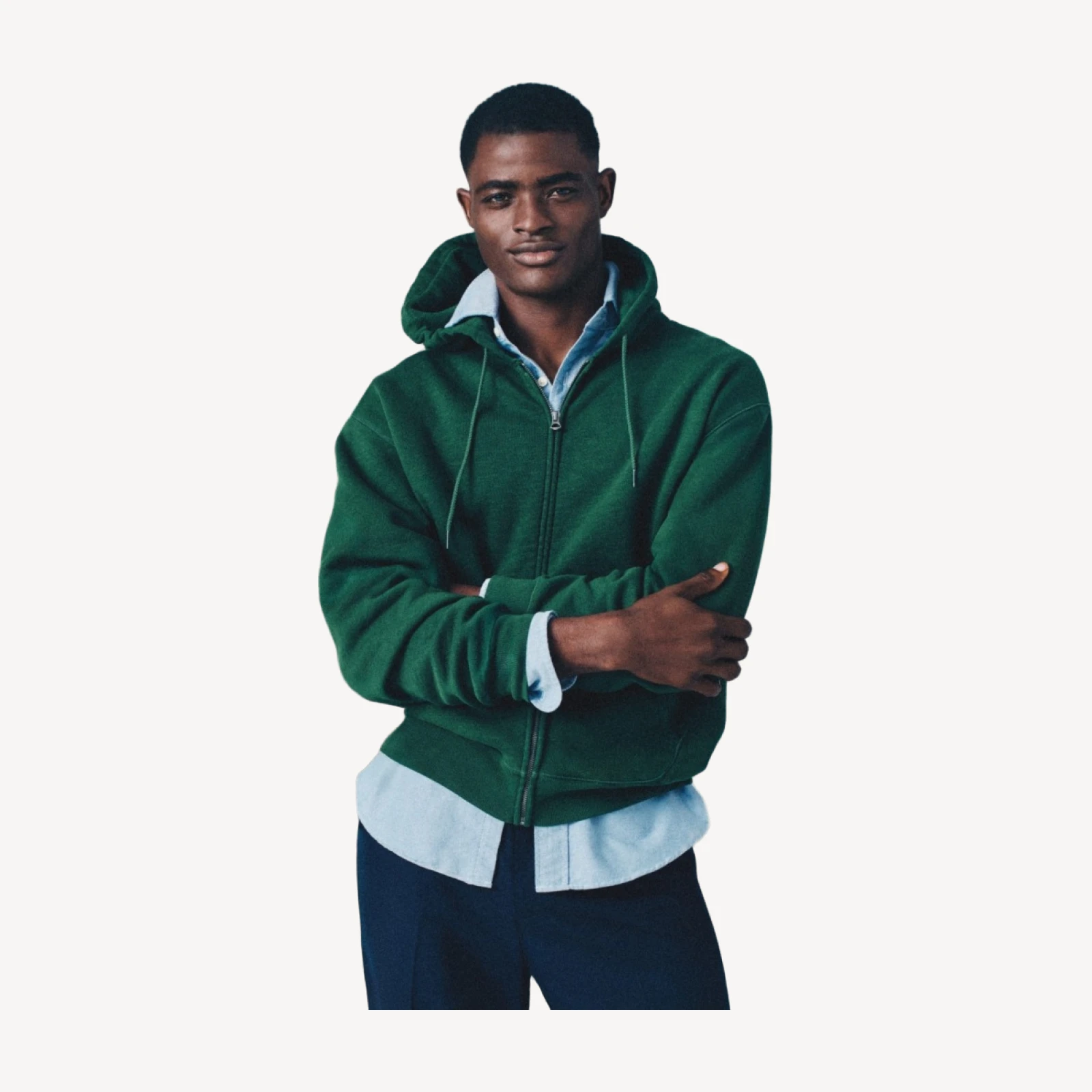 '83 fleece full-zip hooded sweatshirt