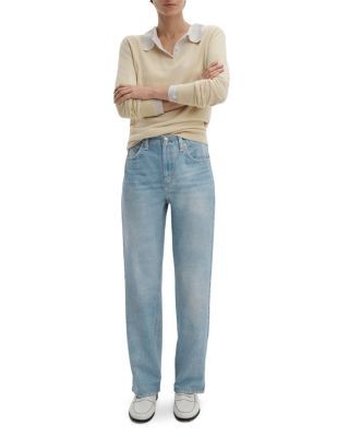 rag & bone Miramar High Rise Terry Shea Ankle Jeans in Salin