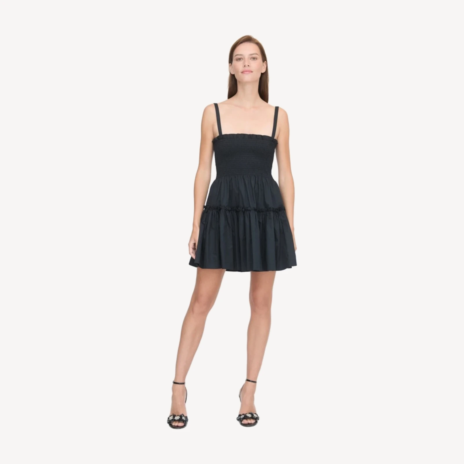 The Seraphina Mini Nap Dress - Black