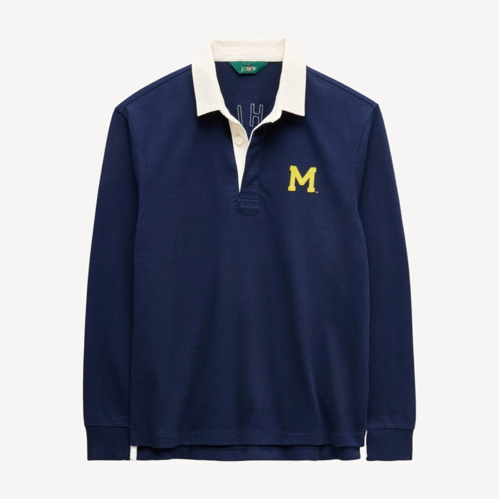 '47 x J.Crew Michigan rugby shirt