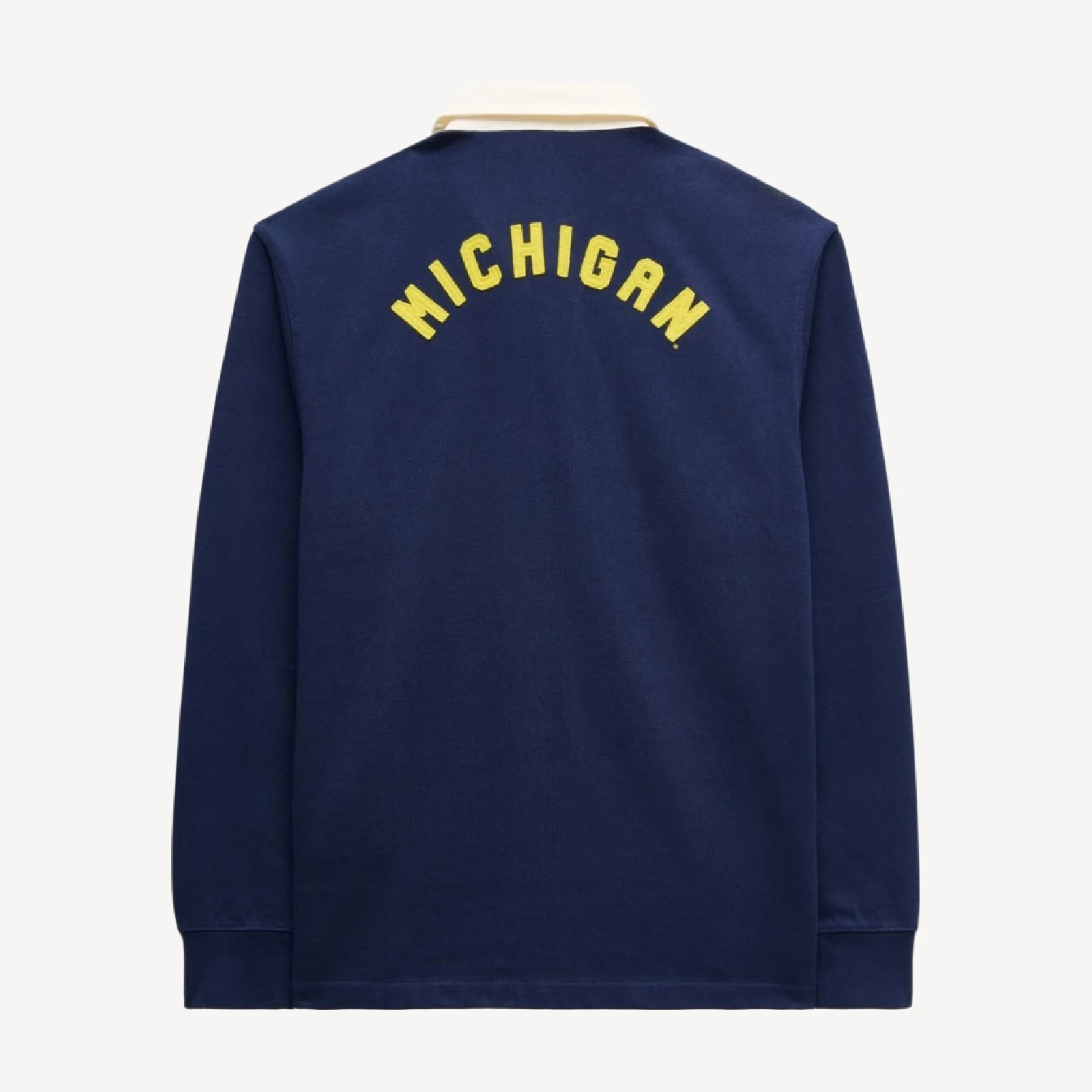 '47 x J.Crew Michigan rugby shirt