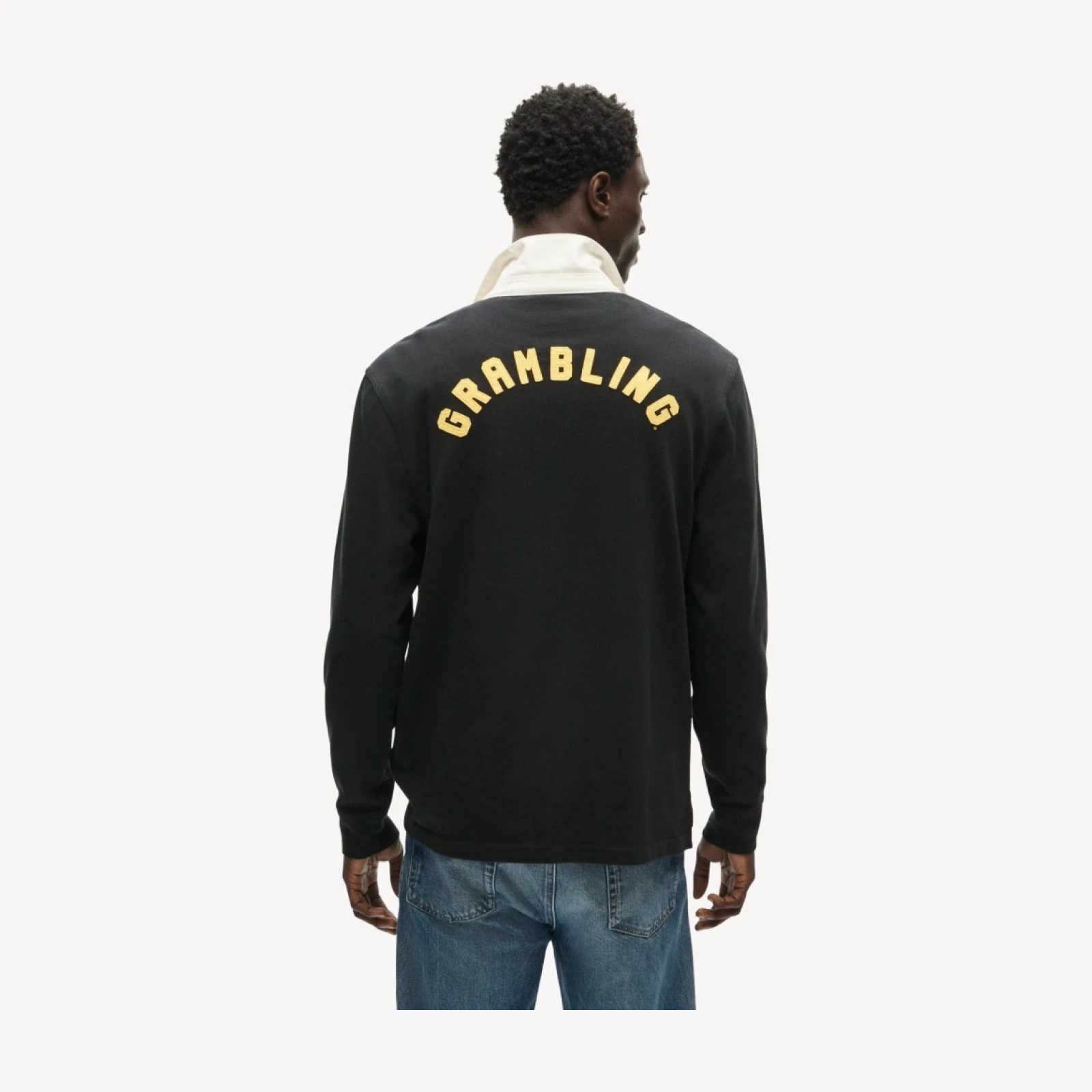 '47 x J.Crew Grambling rugby shirt