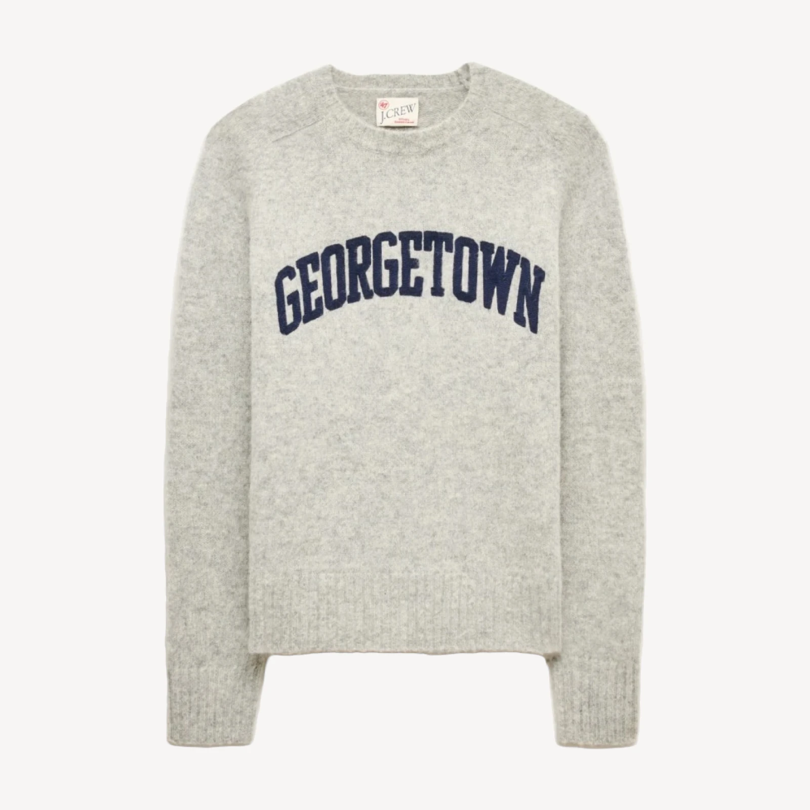 '47 x J.Crew brushed wool Georgetown sweater