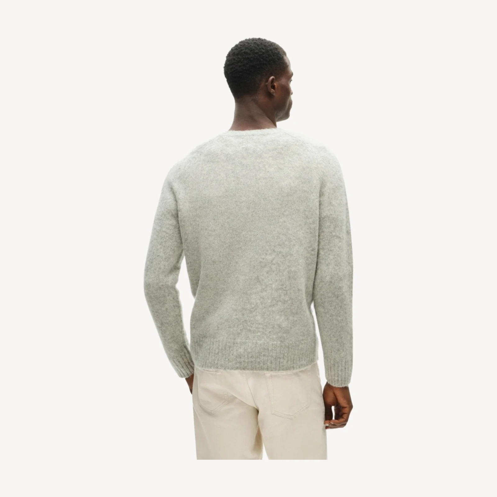 '47 x J.Crew brushed wool Georgetown sweater