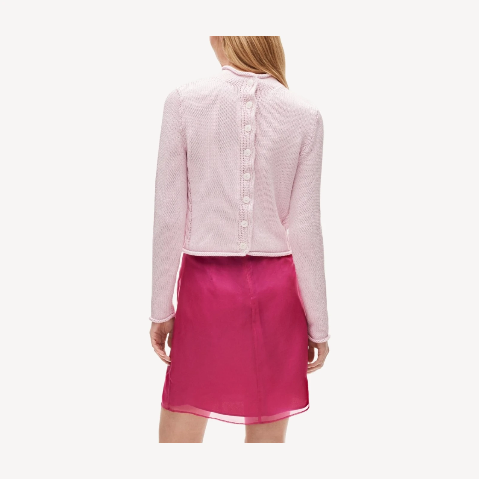 Fairfax skirt in silk organza