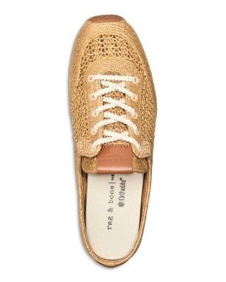 rag & bone Women's Retro Runner Slim Ultra Mules