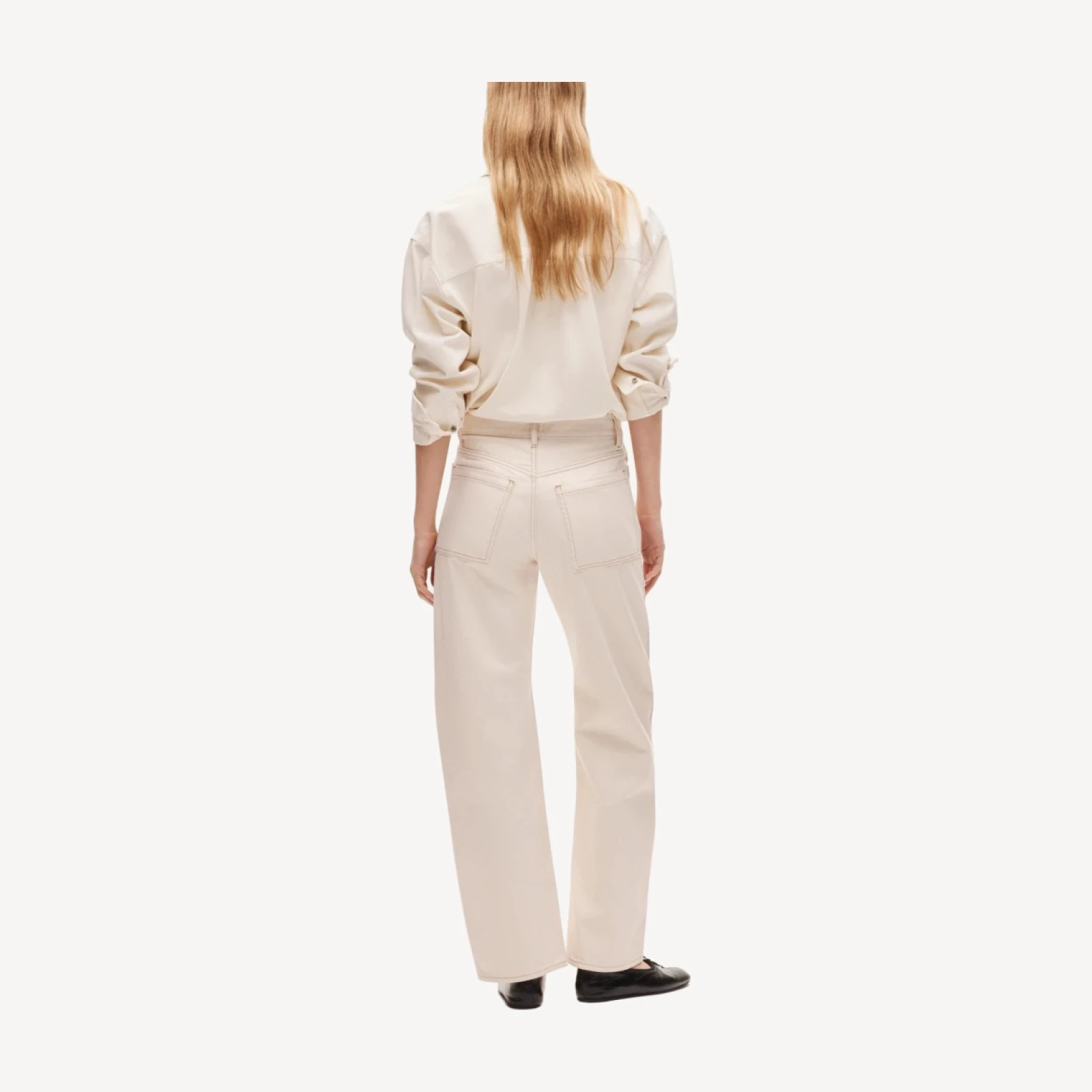 Zoe barrel jean with utility pockets