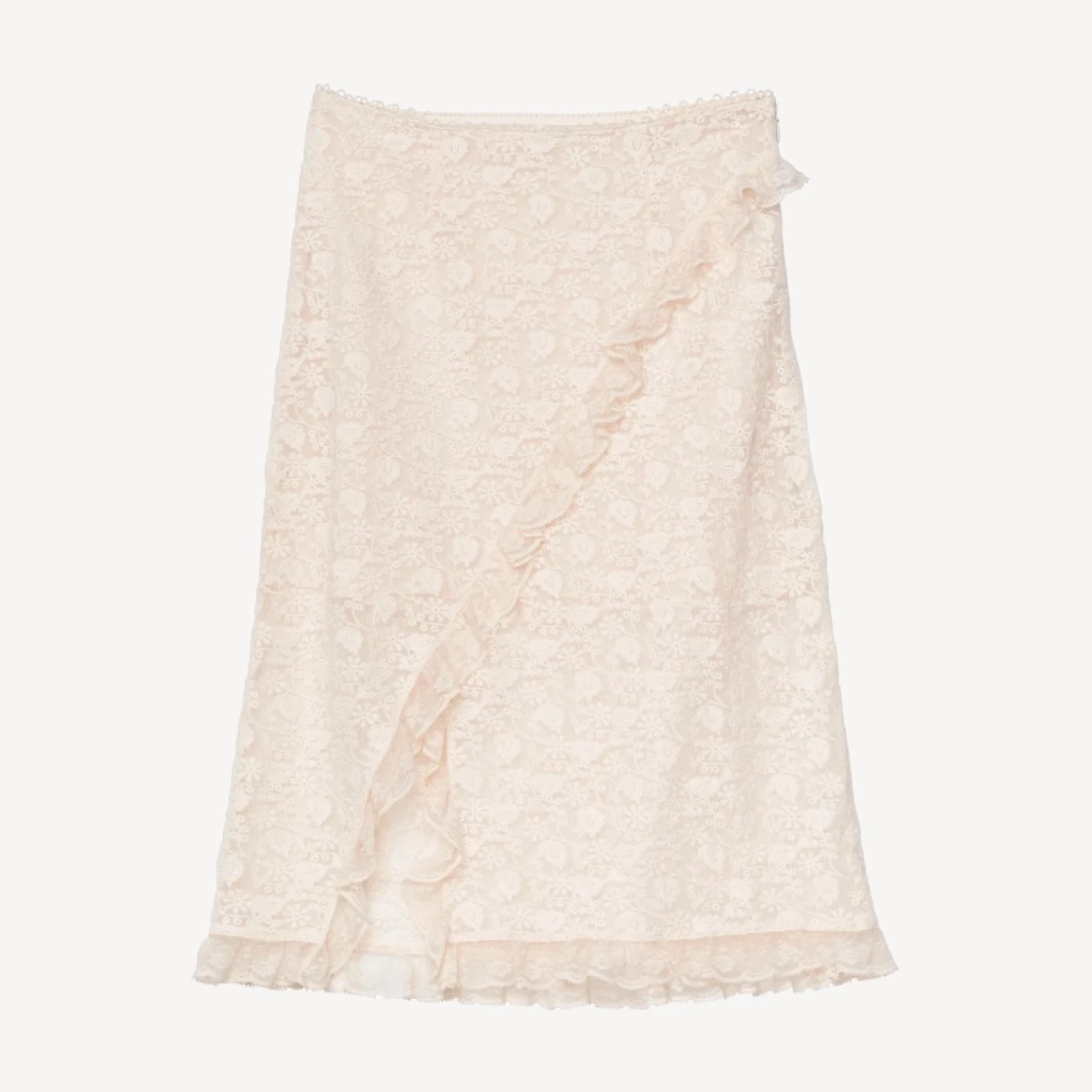 AURELLA SKIRT -- SOFT CAMELLIA