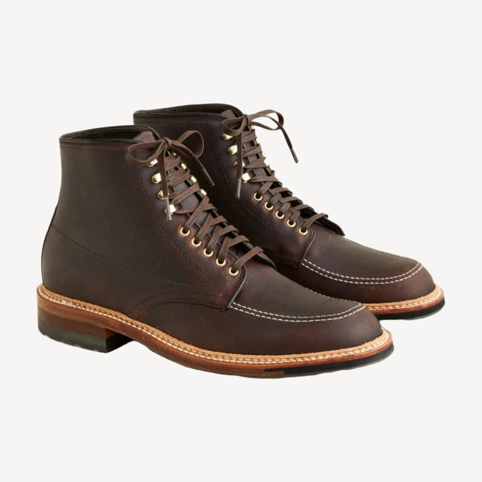 Alden® for J.Crew 405 Indy boots in kudu leather