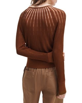 rag & bone Aubrey Fine Open Knit Cardigan