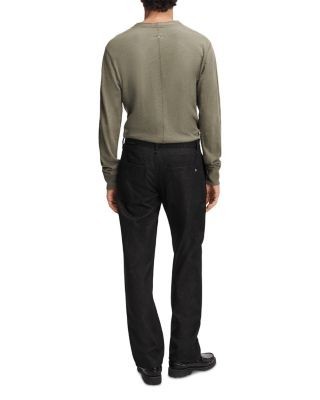 rag & bone Cotton Relaxed Straight Fit Workwear Denim Trousers