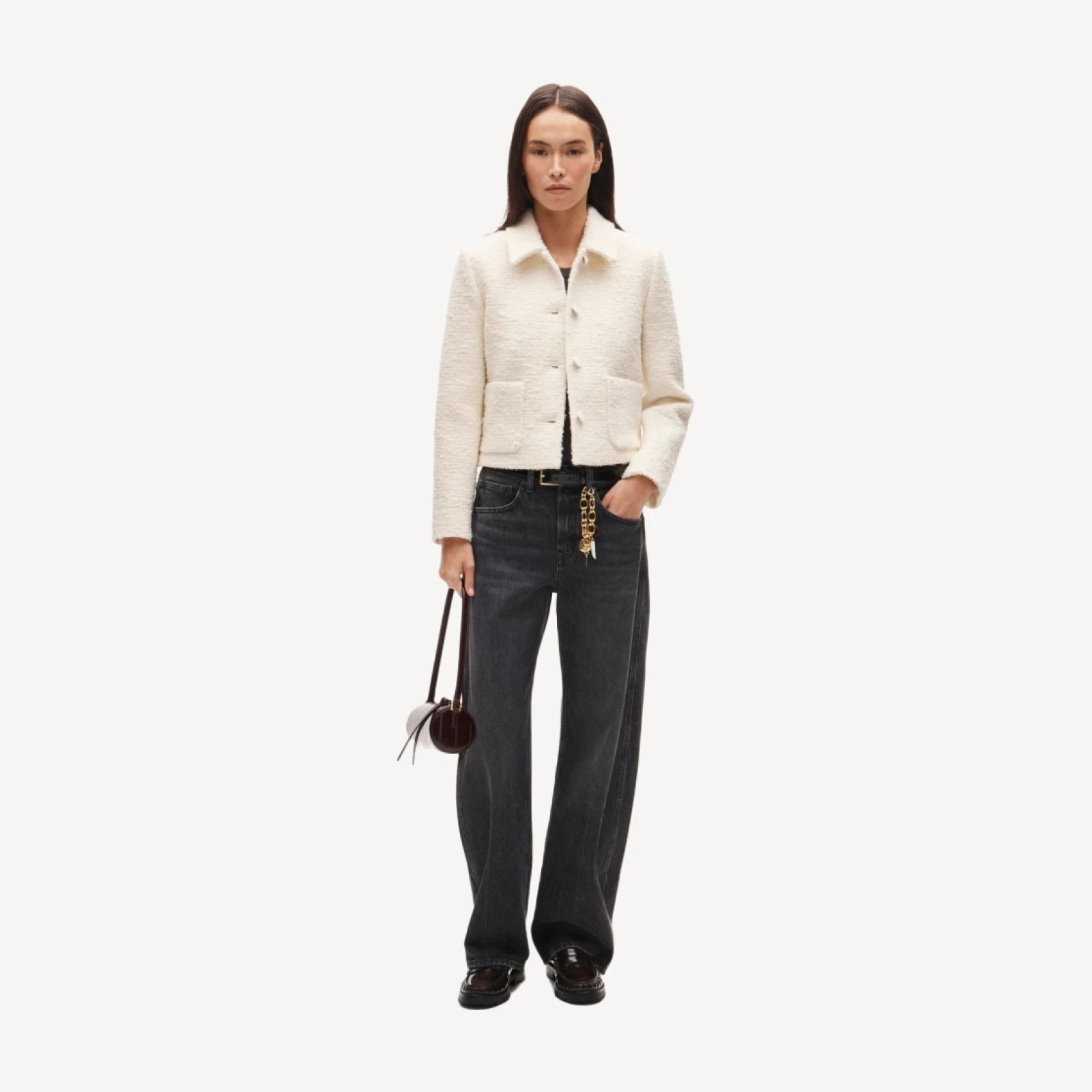 Lady jacket in tweed