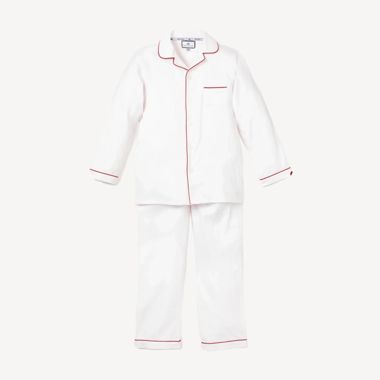 Petite Plume™ kids' pajama set with piping