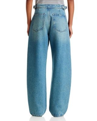 rag & bone Vito High Rise Wide Leg Jeans in Cheri