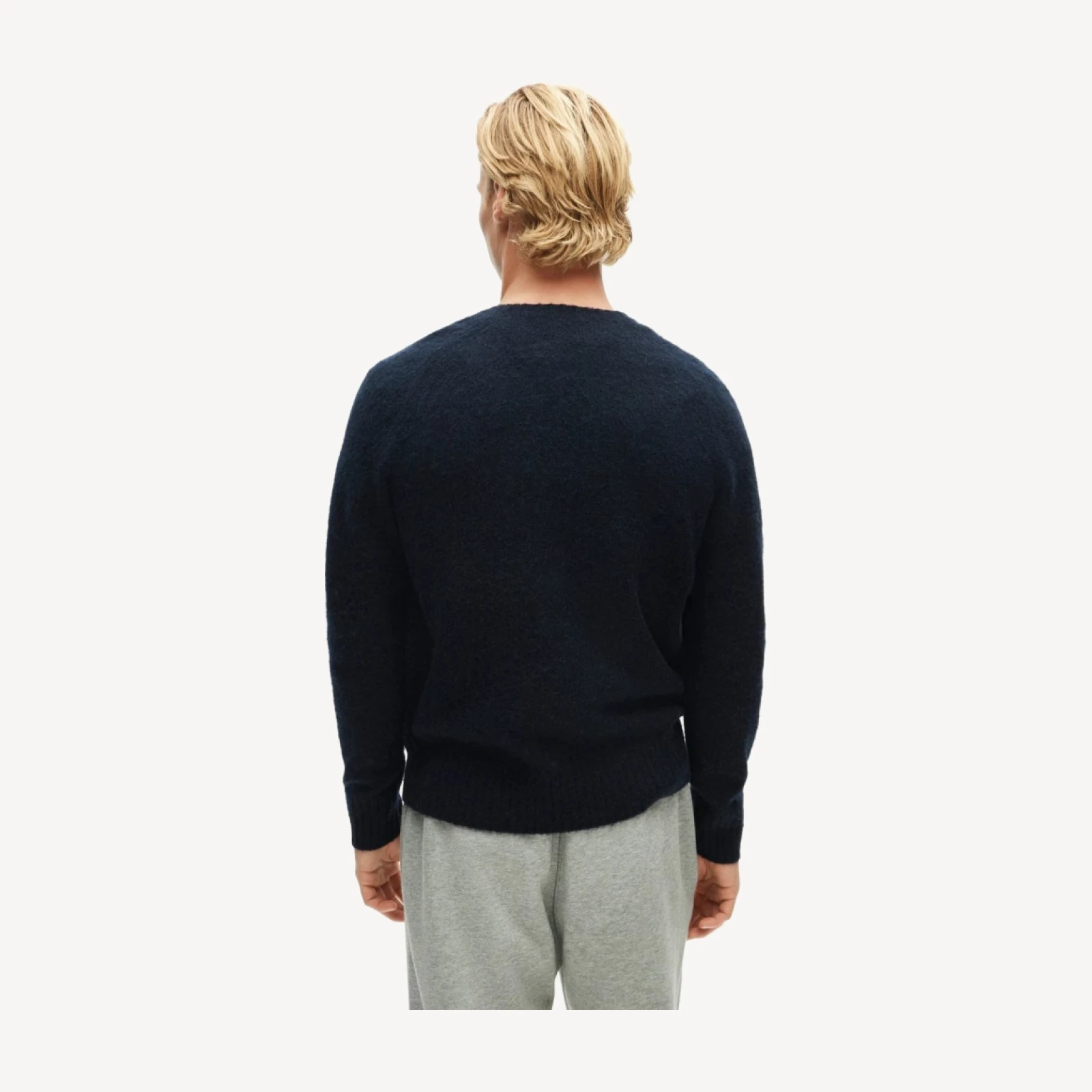 '47 x J.Crew brushed wool Michigan sweater