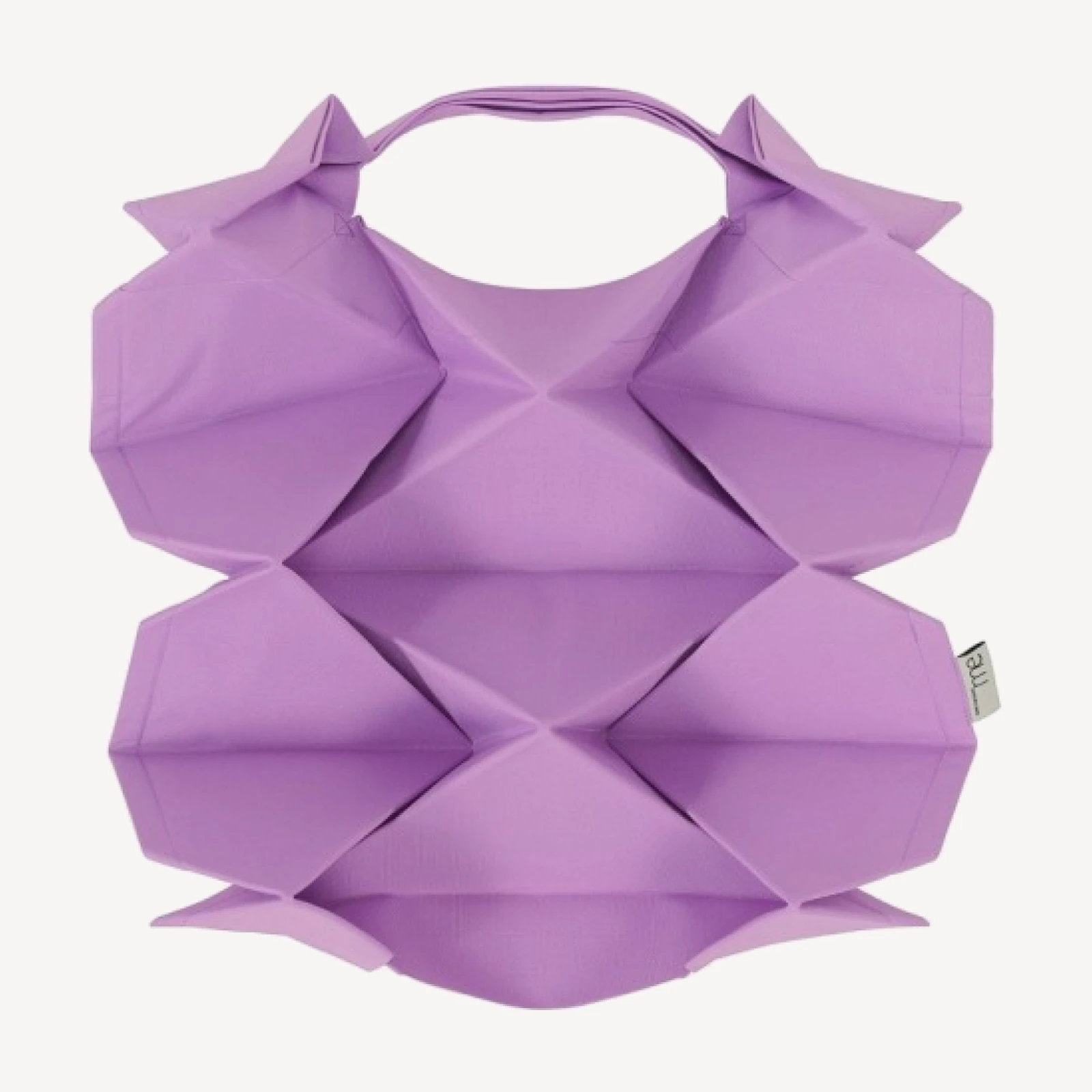 GEOMETRIC PLEATS BAG