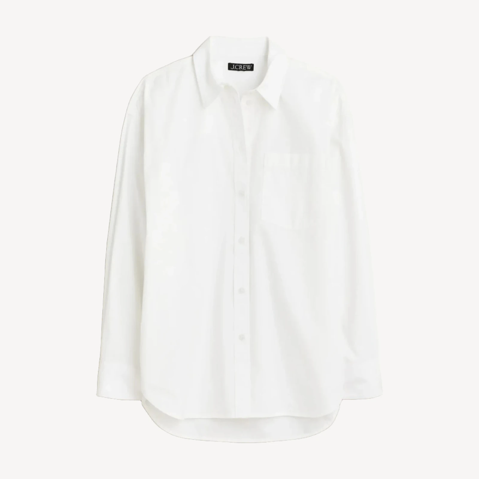 Étienne oversized button-up shirt in lightweight oxford