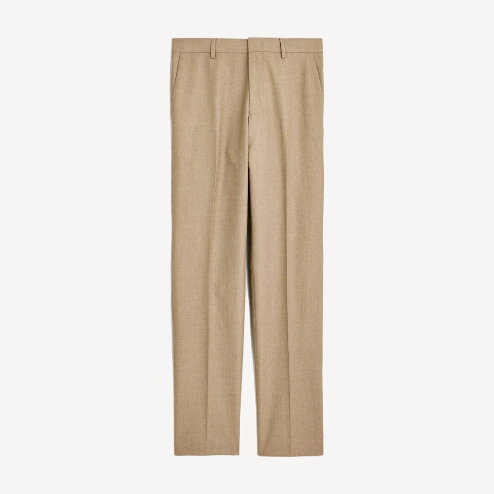 Ludlow Slim-fit suit pant in English cotton-wool blend
