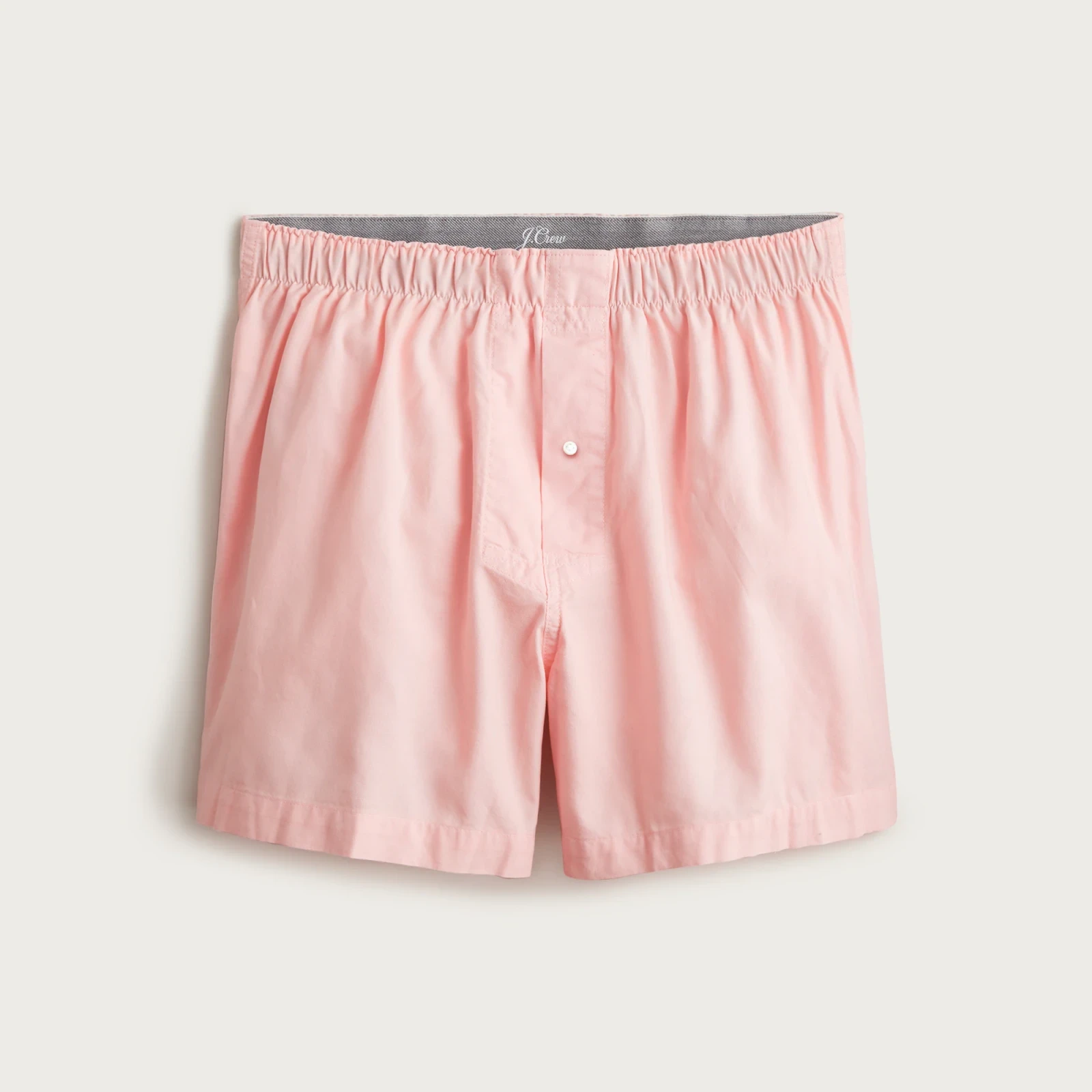 Boxer short in garment-dyed Broken-in organic cotton oxford