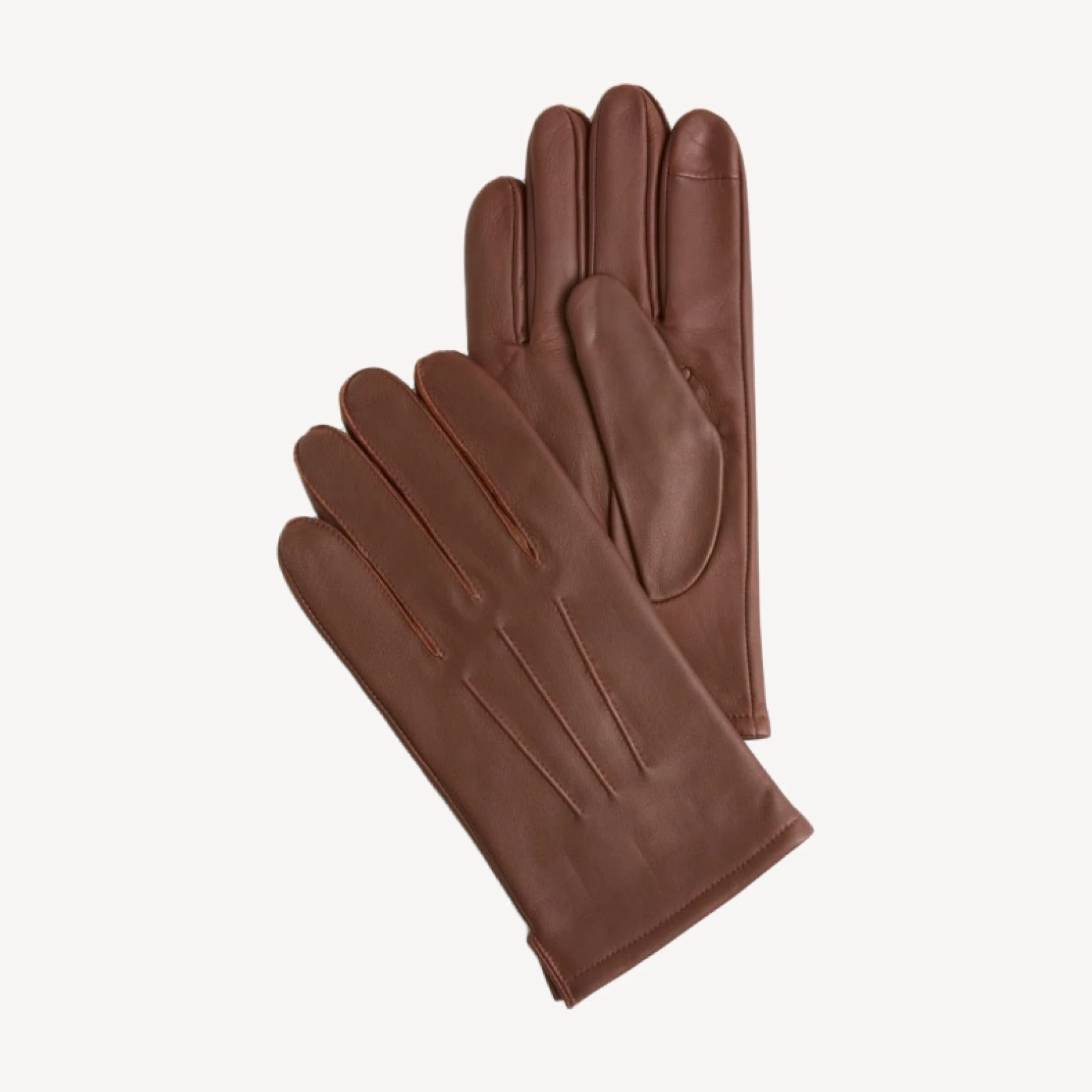 Cashmere-lined leather gloves