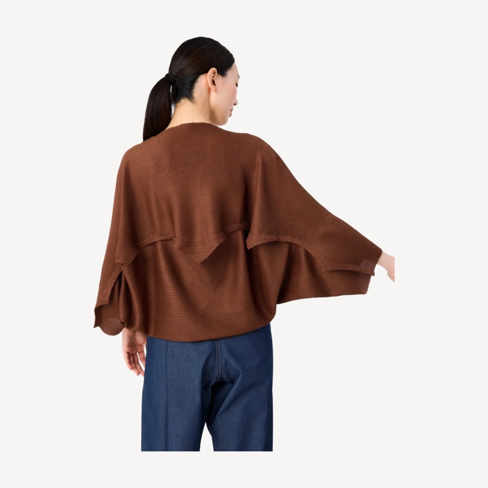 GIZA GIZA KNIT STRETCH PLEATS