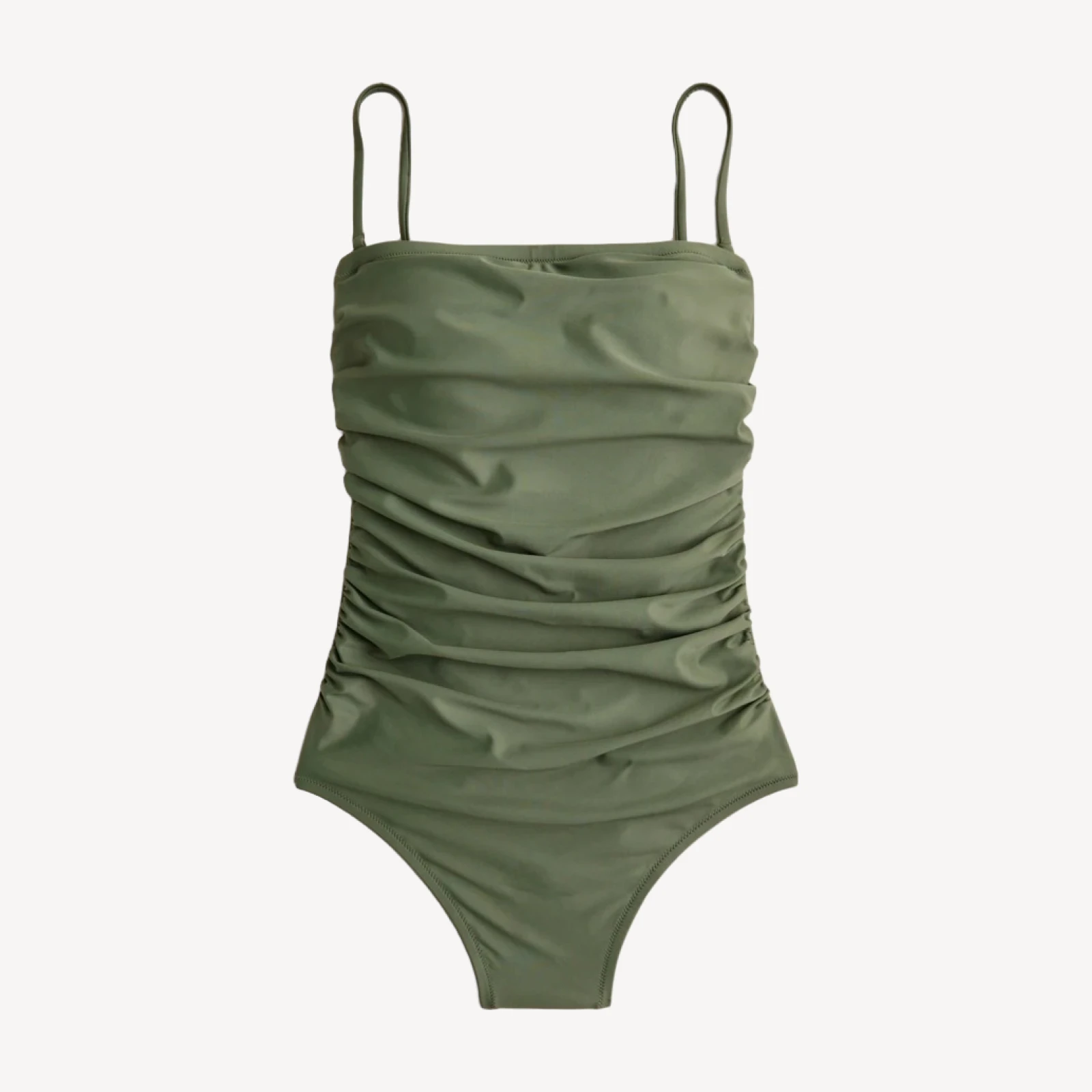 Gemma ruched bandeau one-piece