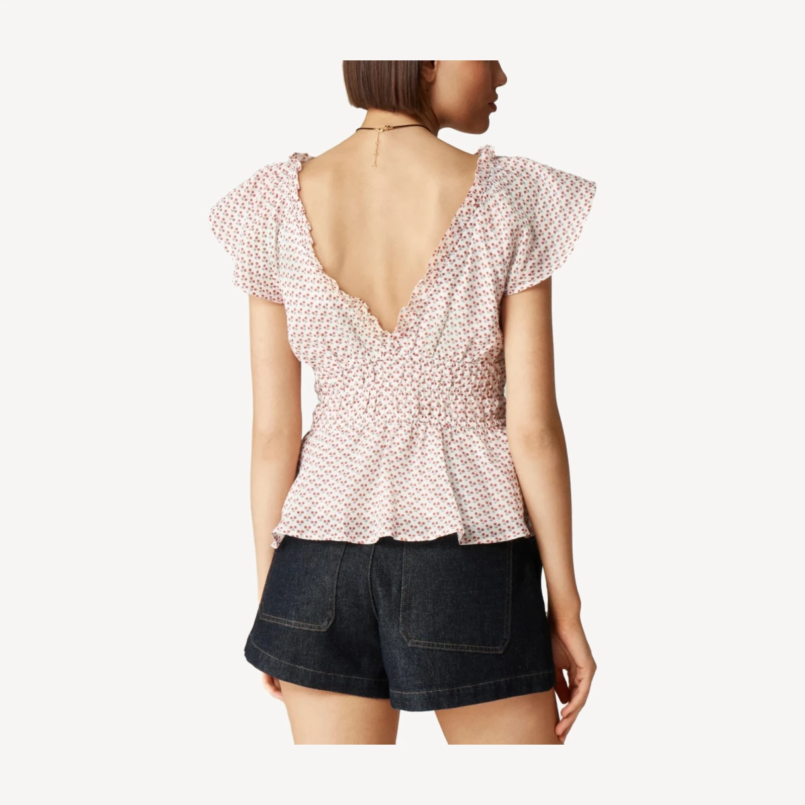 Palermo top in ramie