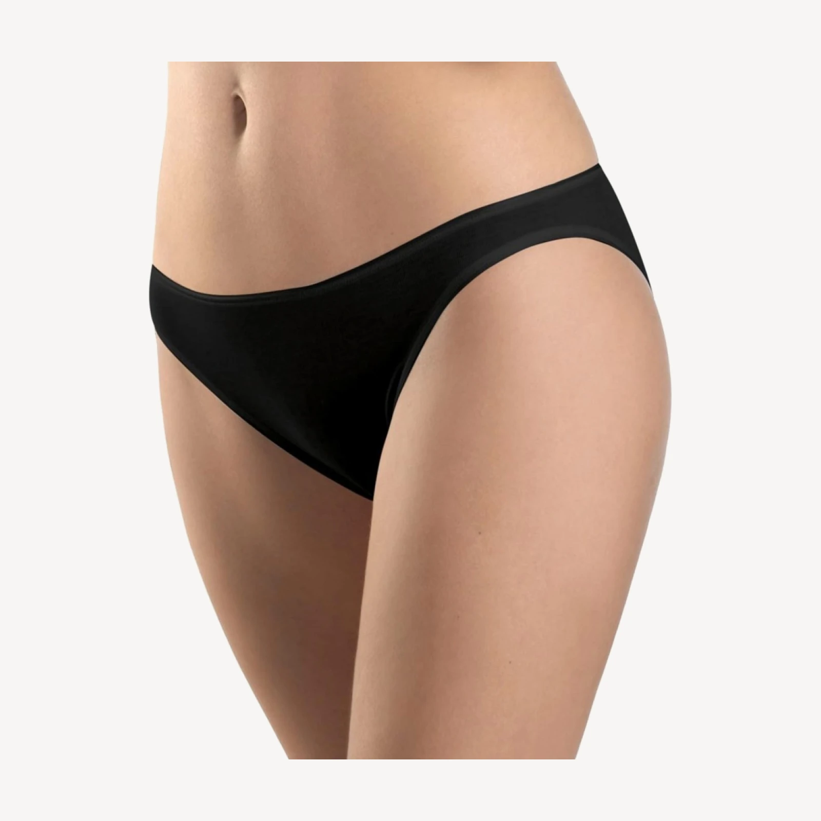 HANRO® cotton seamless high-cut brief