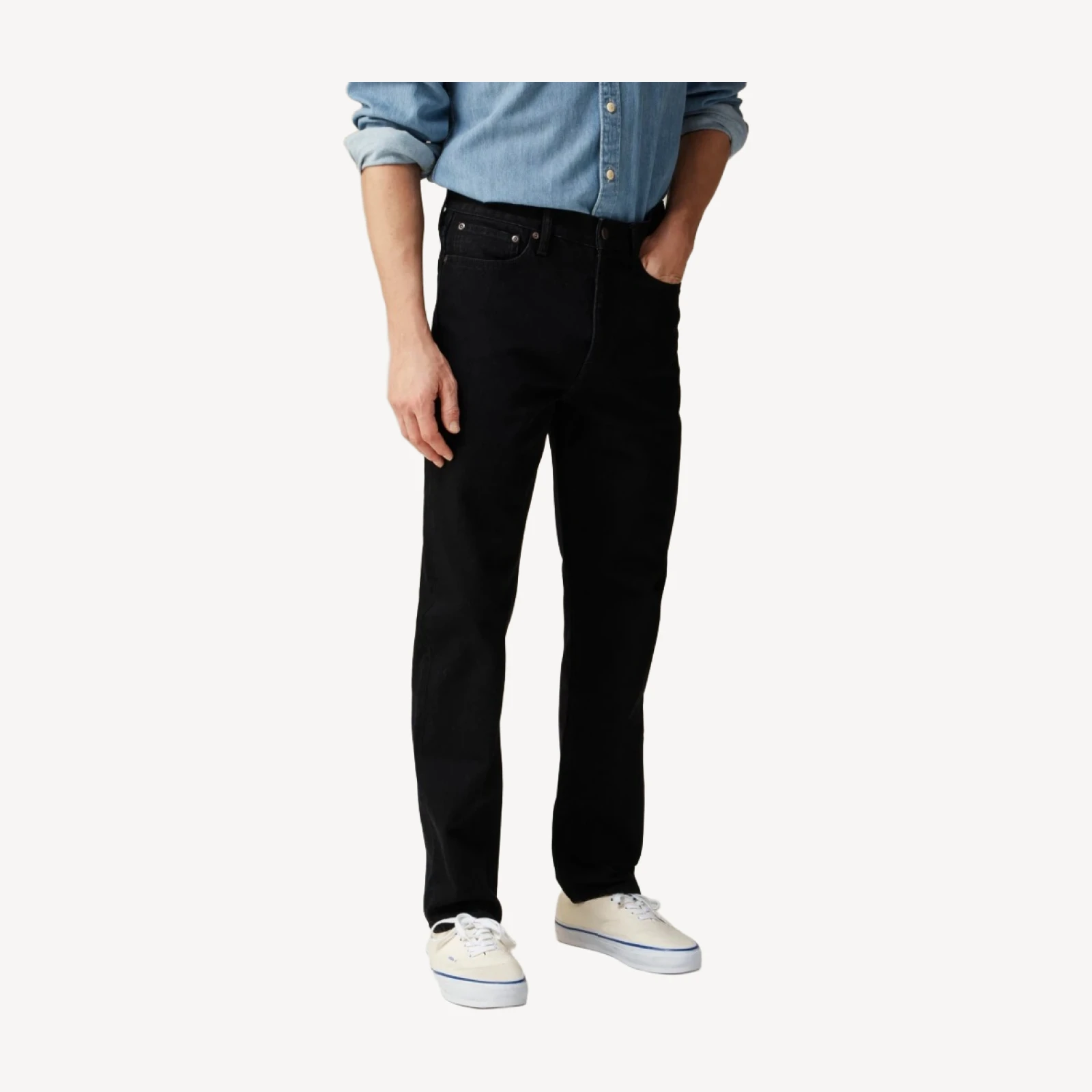Classic jean in black wash