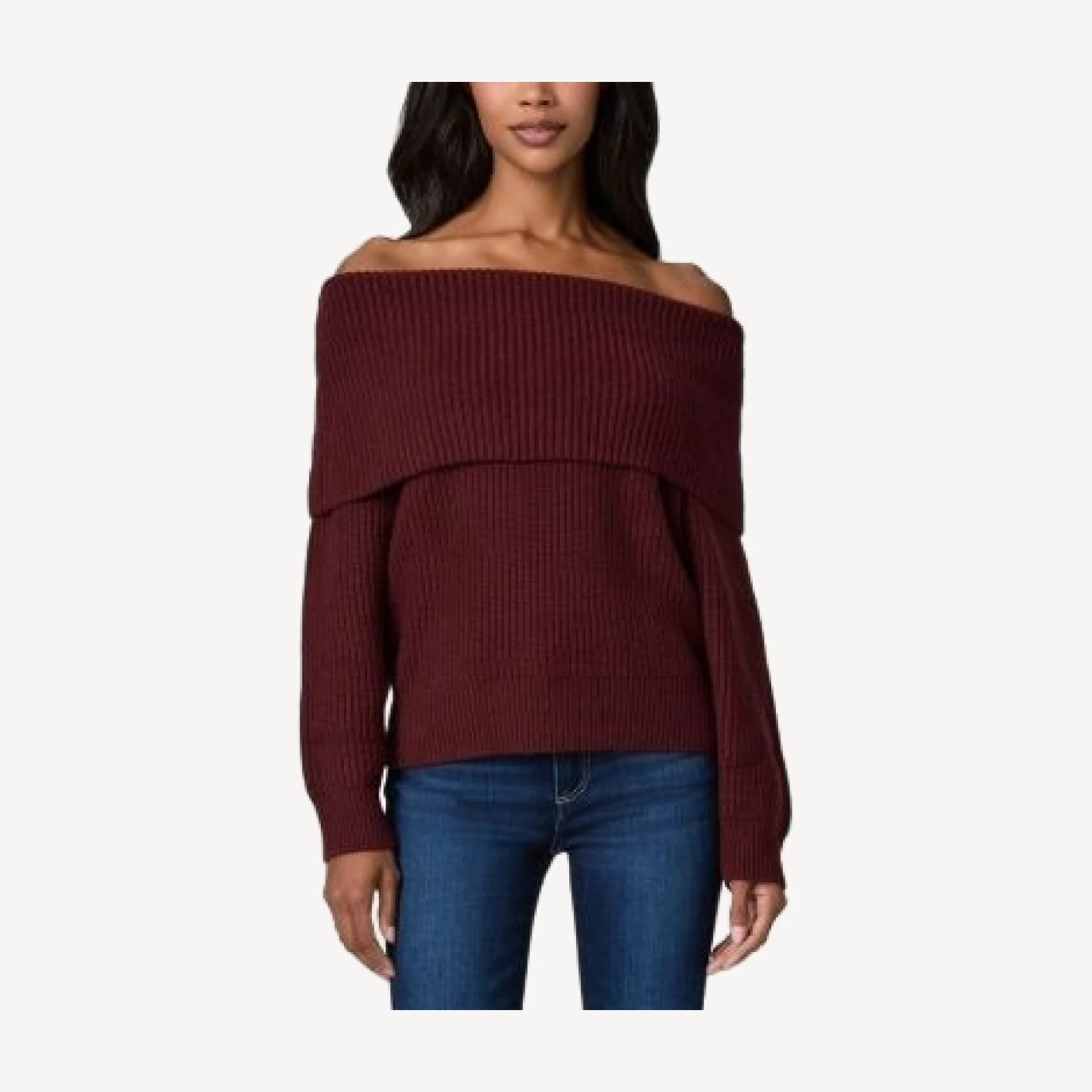 Paige Mazzi Off The Shoulder Sweater