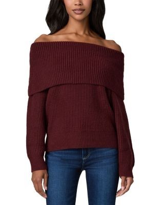 Paige Mazzi Off The Shoulder Sweater