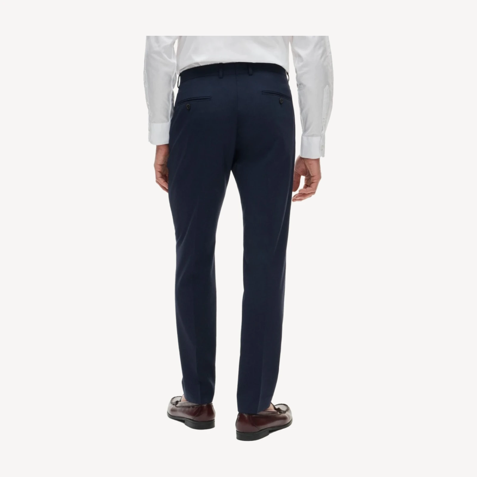 Ludlow Traveler Slim-fit suit pant in Italian stretch wool blend