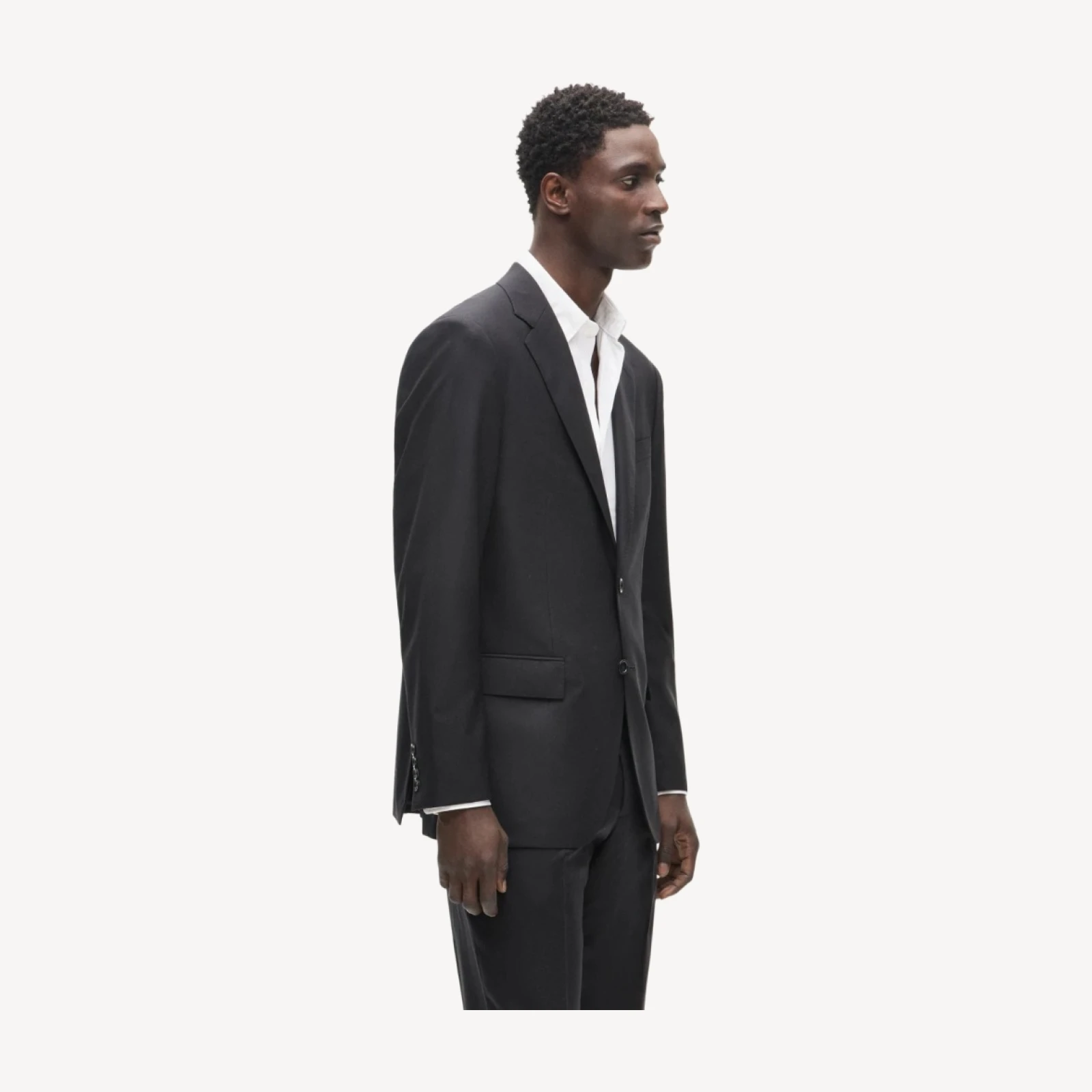 Crosby Classic-fit suit jacket in Italian wool