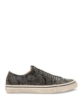 John Varvatos Men's 315 Vulc Laceless Leather Sneakers